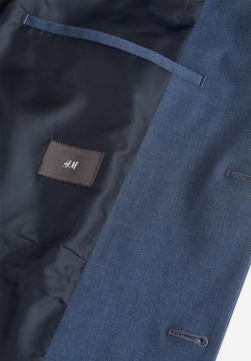 H&M - Slim fit jacket - dark blue