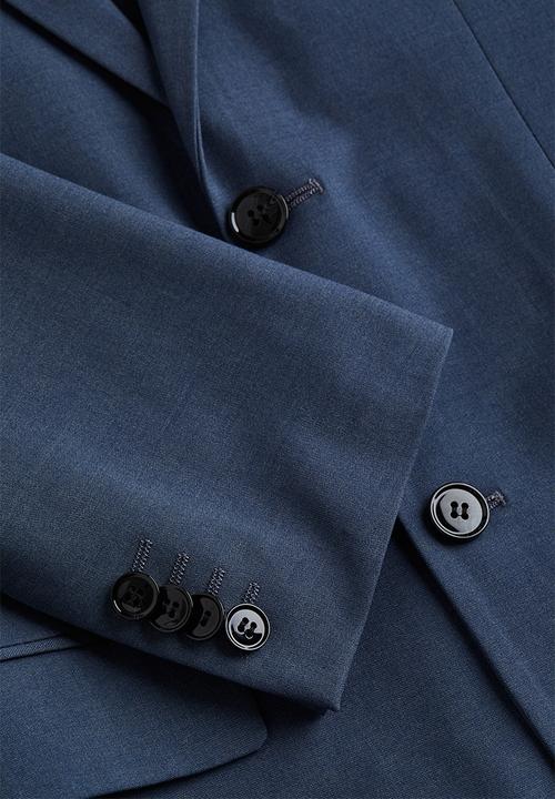 H&M - Slim fit jacket - dark blue