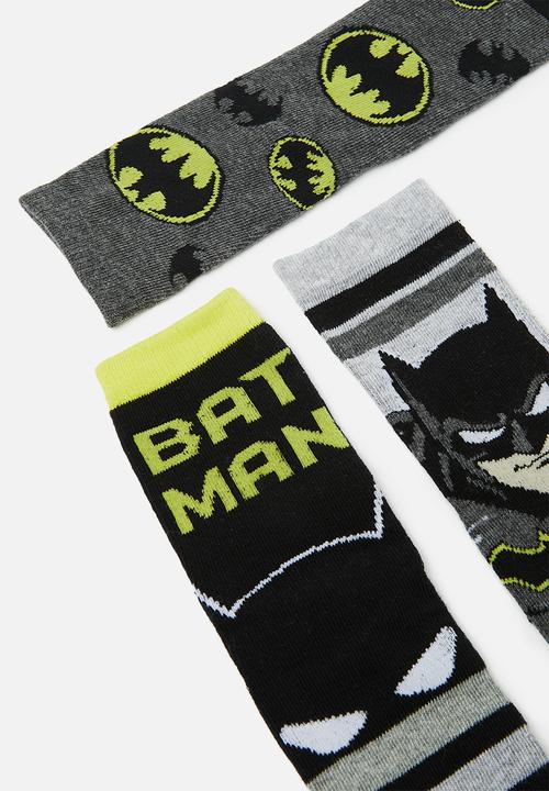 Character Group - Batman 3 pack socks - black