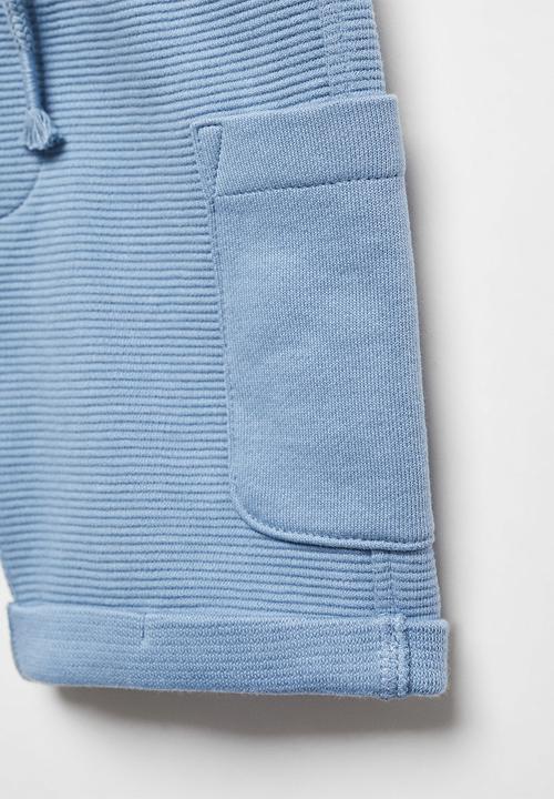 MANGO - Bermuda shorts wave - blue