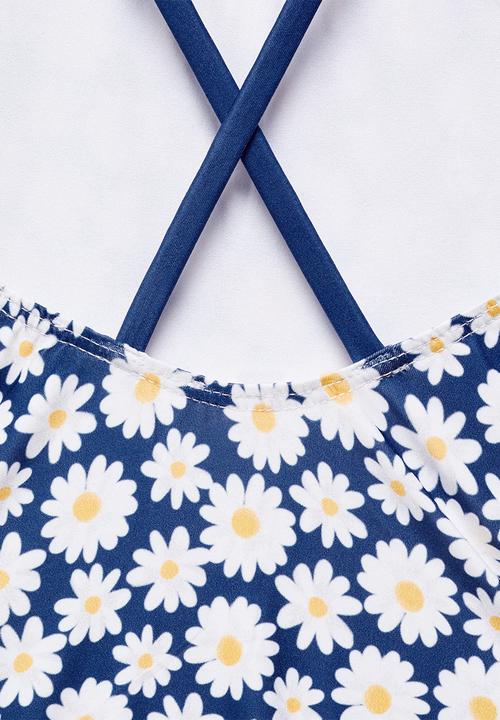 MANGO - Swimsuit margab - navy