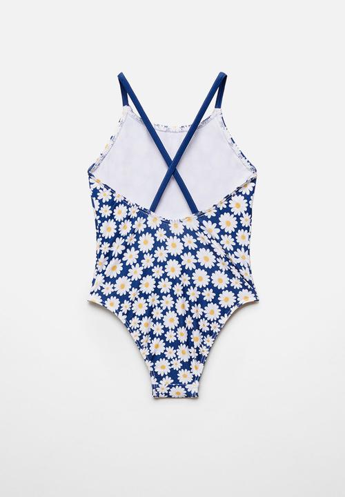 MANGO - Swimsuit margab - navy