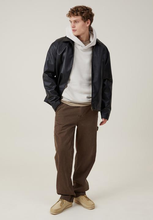 Cotton On - Box fit hoodie - bone