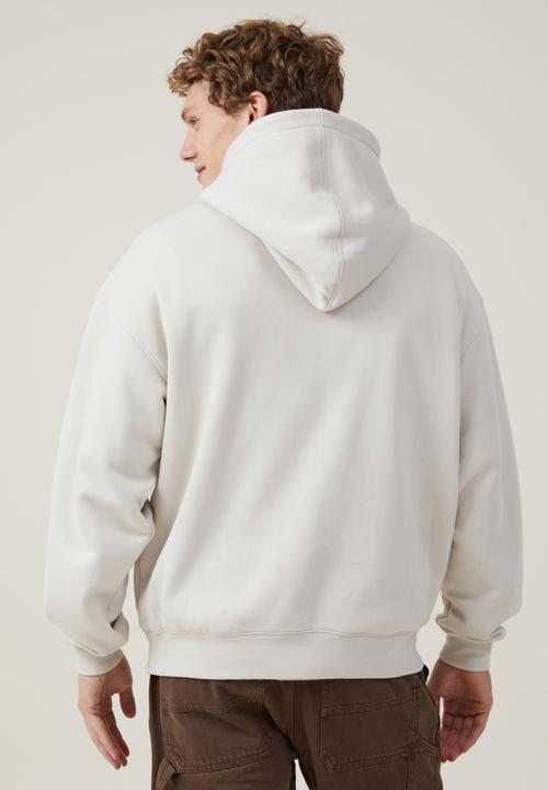 Cotton On - Box fit hoodie - bone