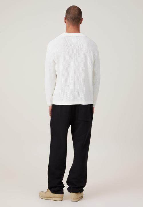 Cotton On - Relaxed track pant - black