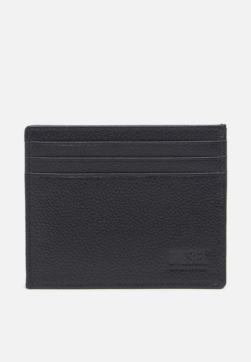 Diesel  - Hissu Evo Johnny Wallet - Black Leather