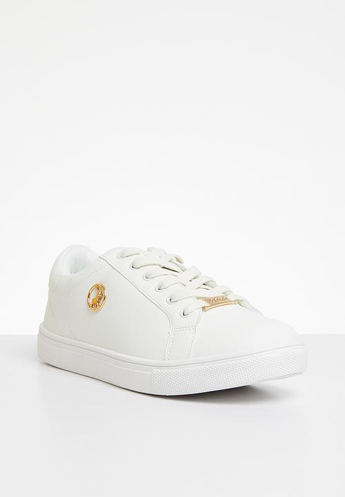 POLO - Side trim sneaker - white