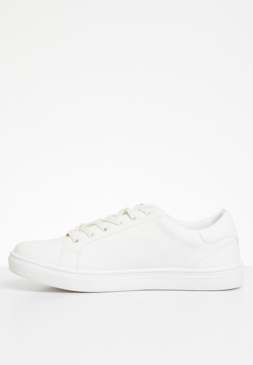 POLO - Side trim sneaker - white