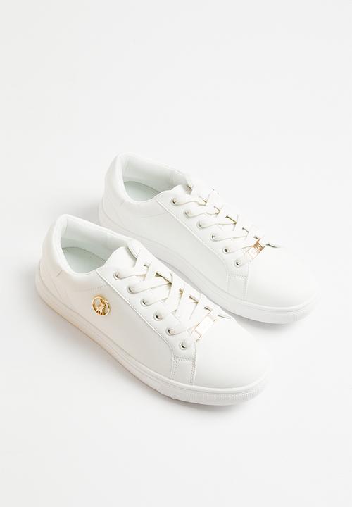 POLO - Side trim sneaker - white