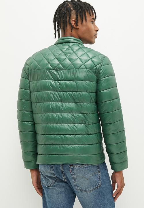 GUESS - Super light puffa jacket - urban sky