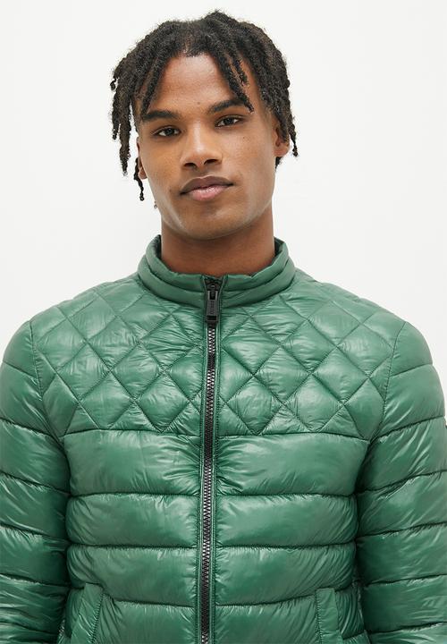 GUESS - Super light puffa jacket - urban sky