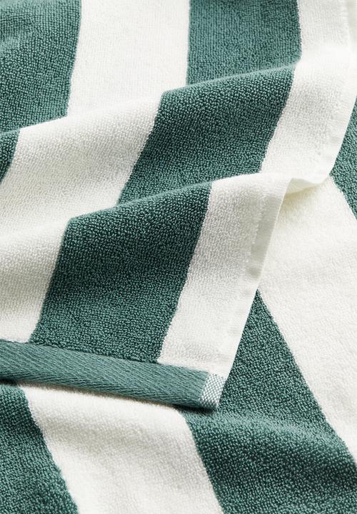 H&M - Bath towel - multi,green