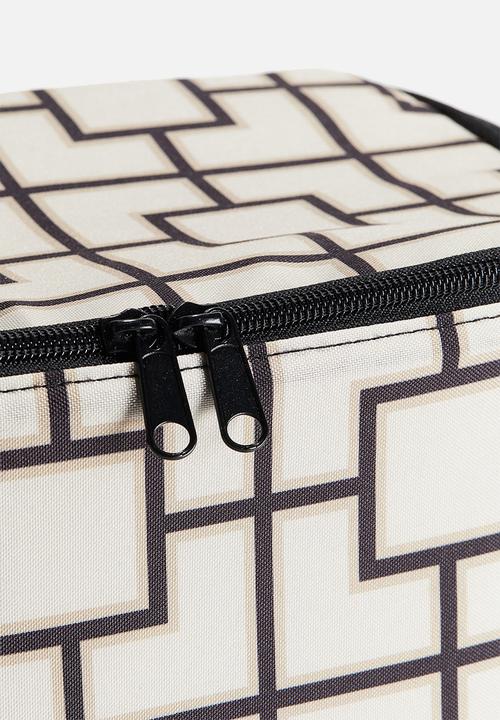 H&M - Large cool bag - white/patterned