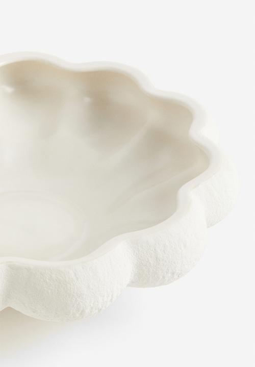 H&M - Stoneware bowl - white