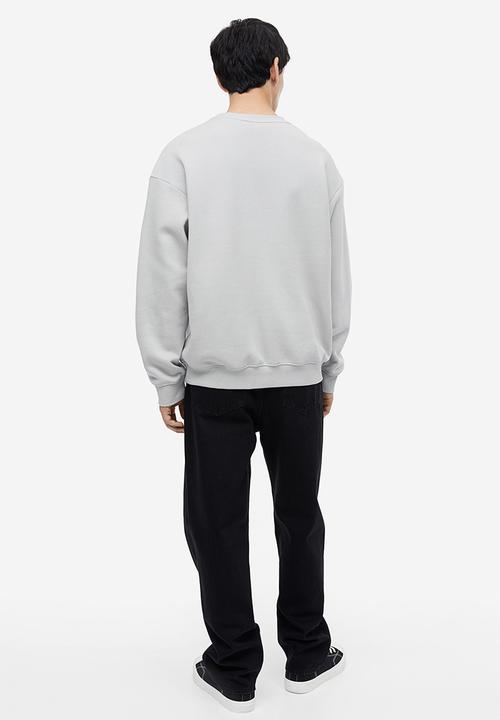 H&M - Loose fit sweatshirt - light grey
