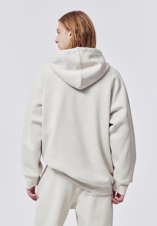 H&M - Oversized fit hoodie - light greige