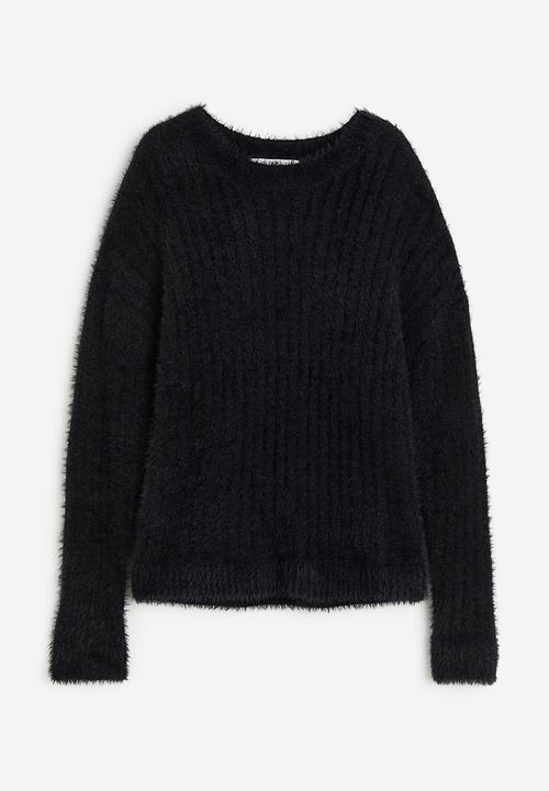 H&M - Fluffy jumper - black