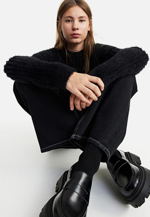H&M - Fluffy jumper - black