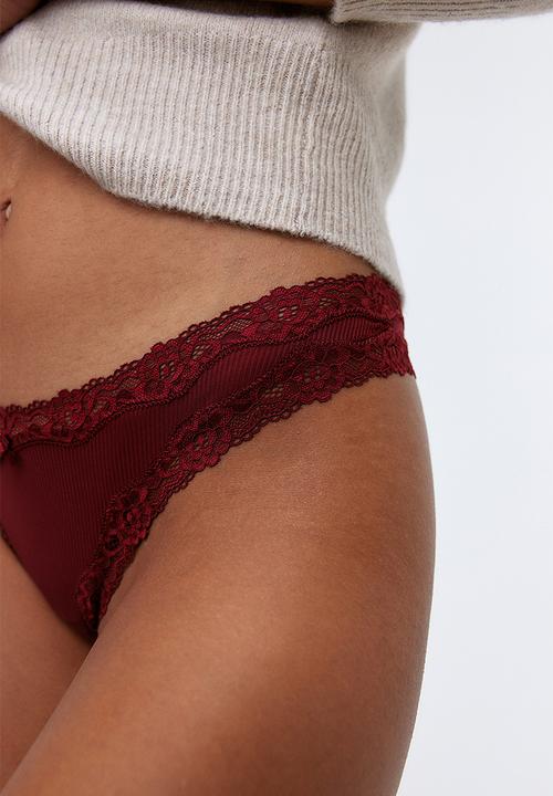 H&M - 3-Pack brazilian briefs - multi