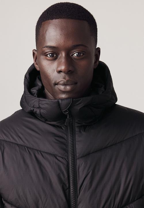 H&M - Loose fit water-repellent puffer jacket - black