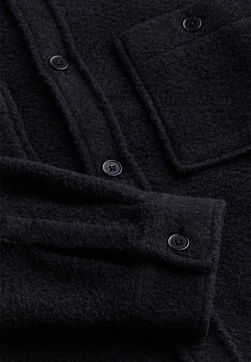 H&M - Loose fit overshirt - navy blue