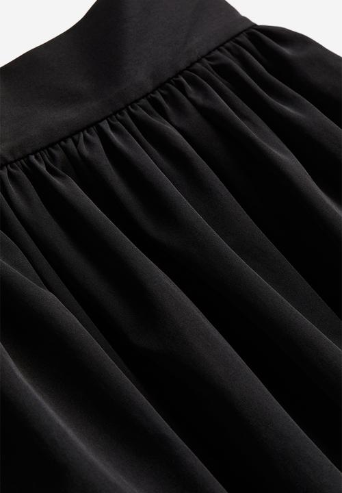 H&M - A-line skirt - black