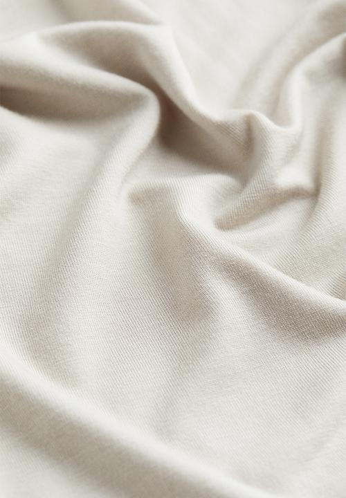 H&M - Polo-neck top - natural white