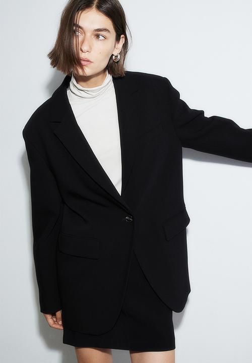 H&M - Polo-neck top - natural white