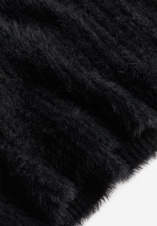 H&M - Fluffy jumper - black