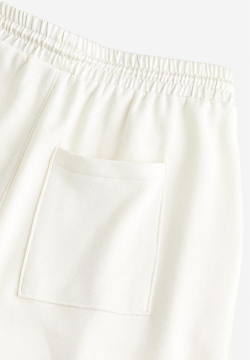 H&M - Pleat-detail joggers - cream
