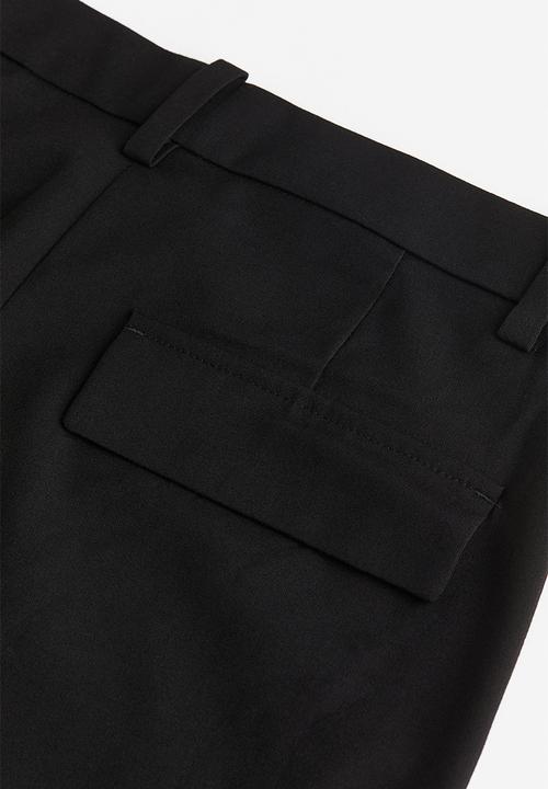 H&M - Tailored trousers - black