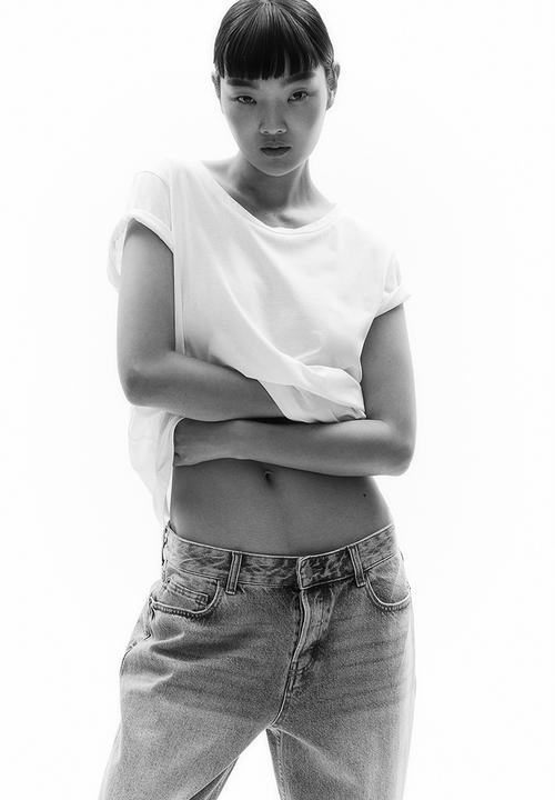 H&M - Wide regular jeans - light denim blue