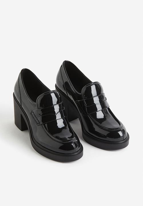 H&M - Heeled loafers - black