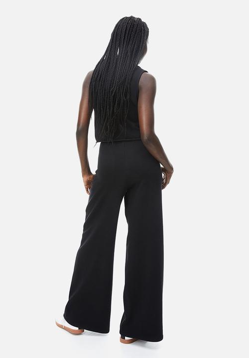H&M - Wide joggers - black