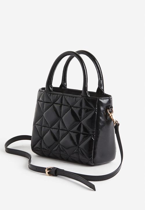 H&M - Quilted crossbody bag - black