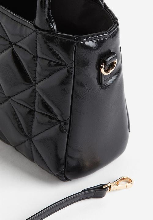 H&M - Quilted crossbody bag - black