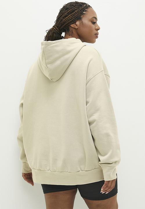 adidas Originals - Plus Oversized Ess Hood W - Putty Grey