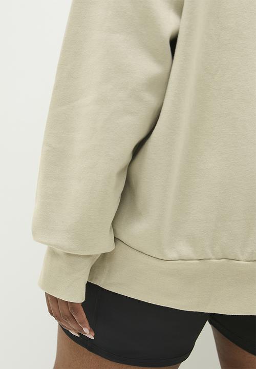 adidas Originals - Plus Oversized Ess Hood W - Putty Grey