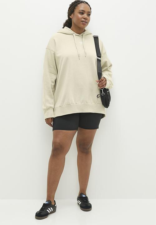 adidas Originals - Plus Oversized Ess Hood W - Putty Grey