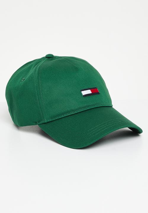 Tommy Hilfiger - Tjm elongated flag cap - court green