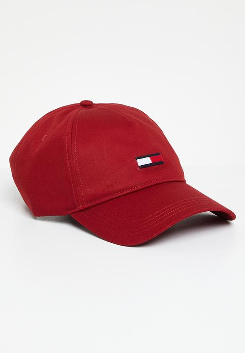 Tommy Hilfiger - TJM Elongated Flag Cap - Magma Red