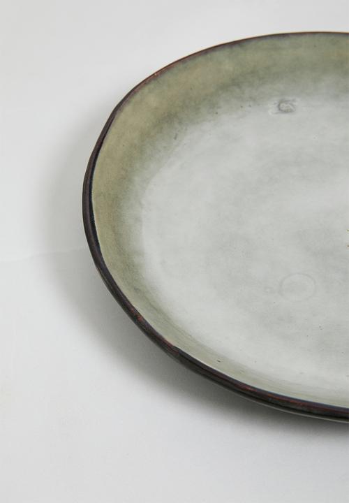 Sixth Floor - Moon side plate set of 4 - brown