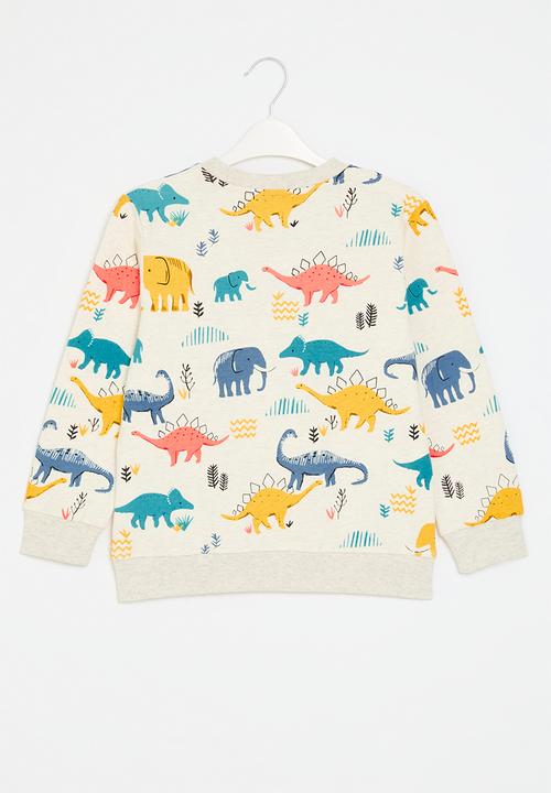 Pop Candy - Printed sweat top - grey