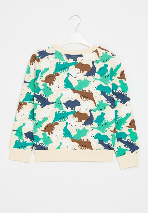 Pop Candy - Printed sweat top - white