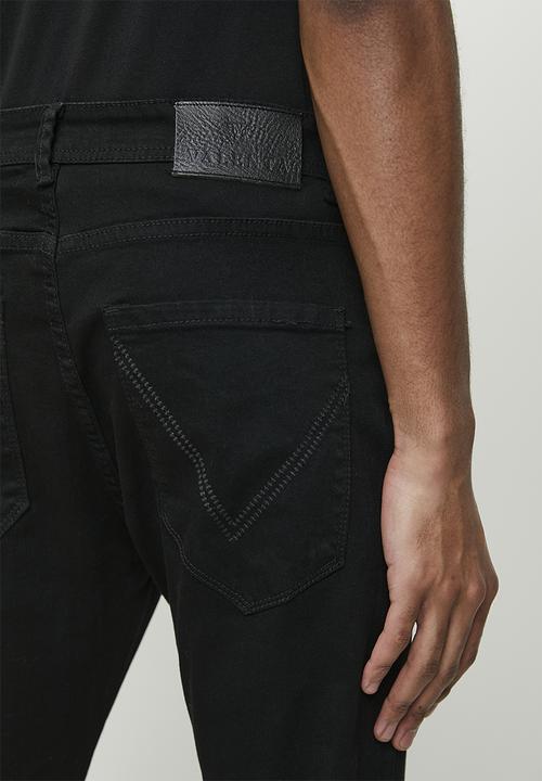 Valenta - Ducati slim jean - jet black