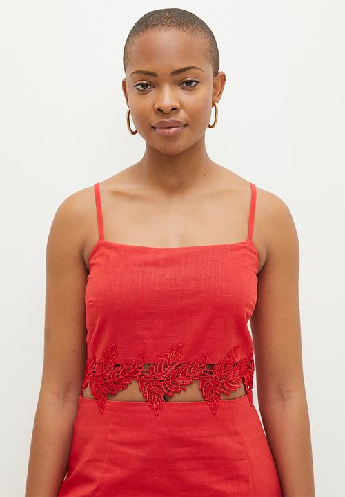 MANGO - Dress Ariel-H - Red
