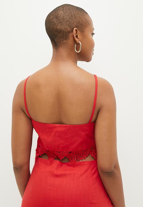 MANGO - Dress Ariel-H - Red