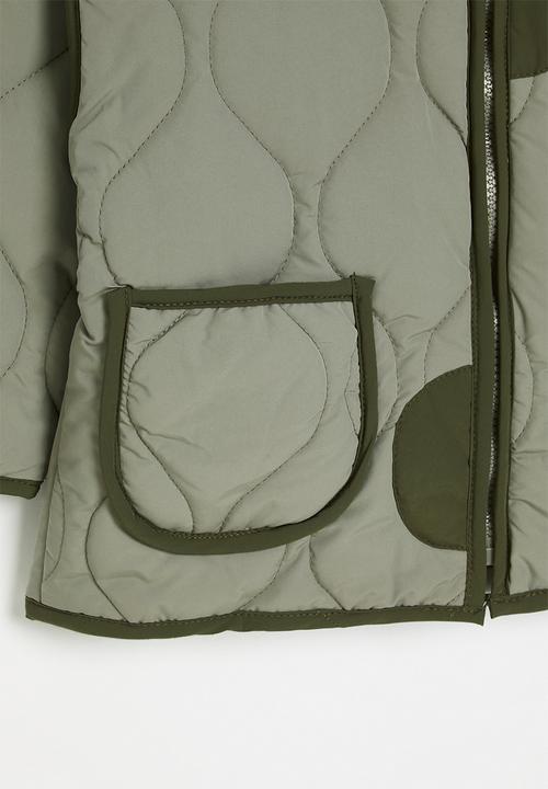 Pop Candy - Quilted jacket - grey