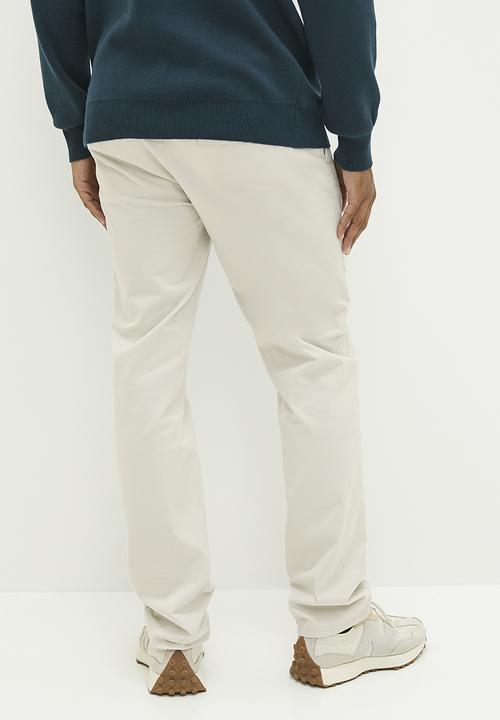 Cotton On - Regular straight chino - washed stone