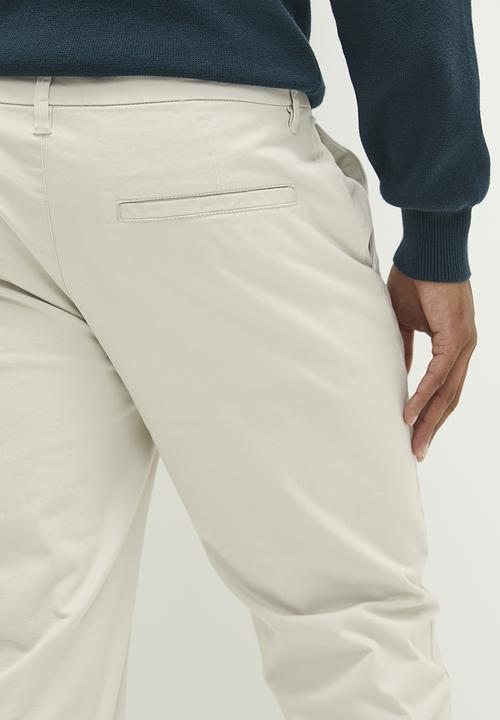 Cotton On - Regular straight chino - washed stone